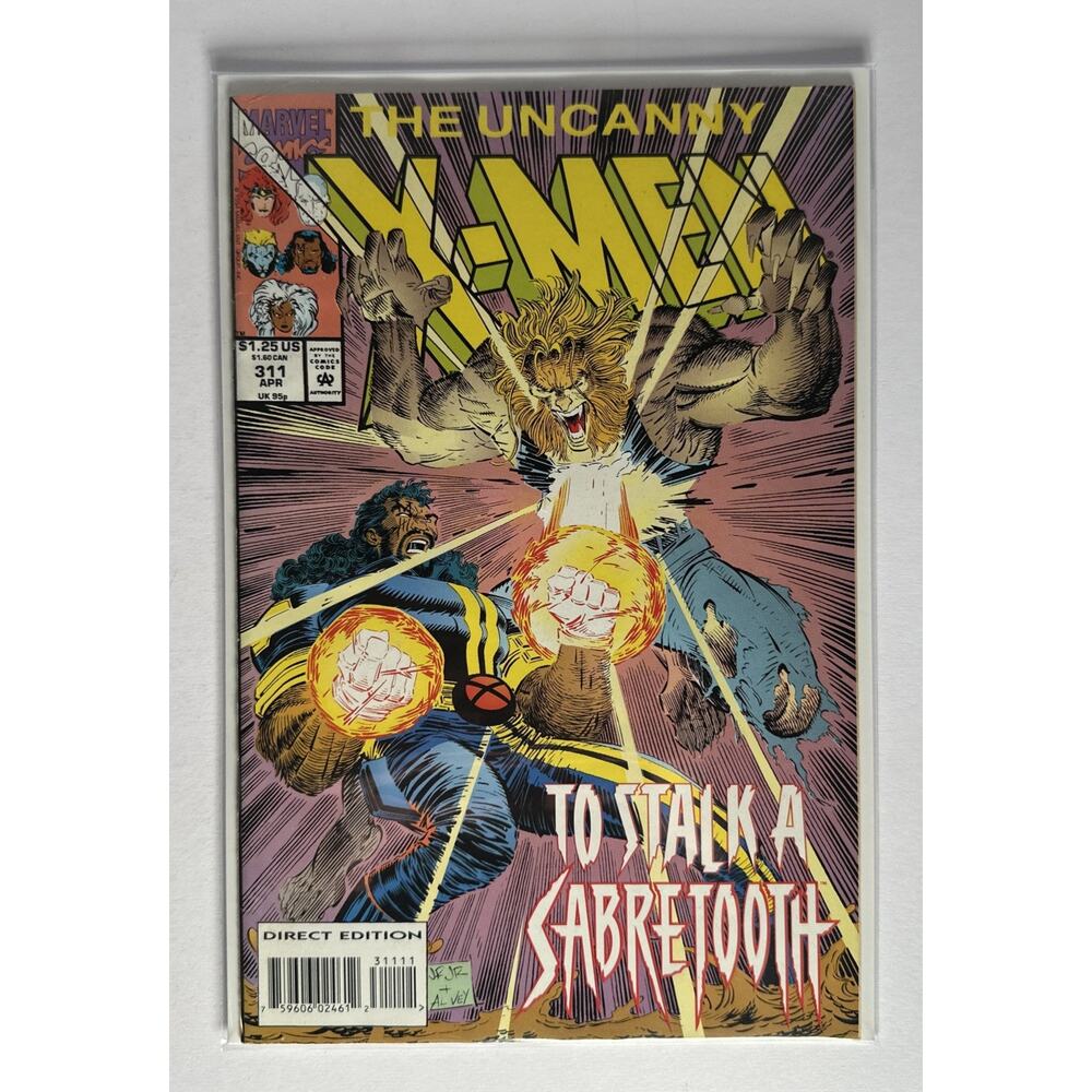 Uncanny X-Men Vol 1 #311 1st Cameo Of Phalanx (Marvel Comics 1994)